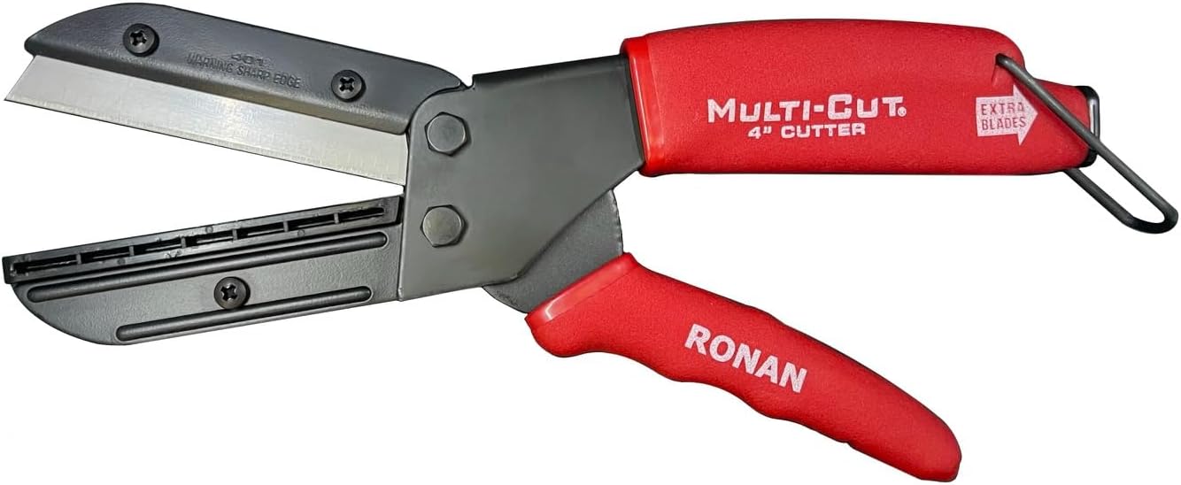 Dụng cụ cắt Ronan Multi-Cut 401 - Dụng cụ cắt gỗ, hộp, cành cây, cây, nhựa, dây thừng, da, vải sơn, cao su, thiết bị cắt đa năng tự làm