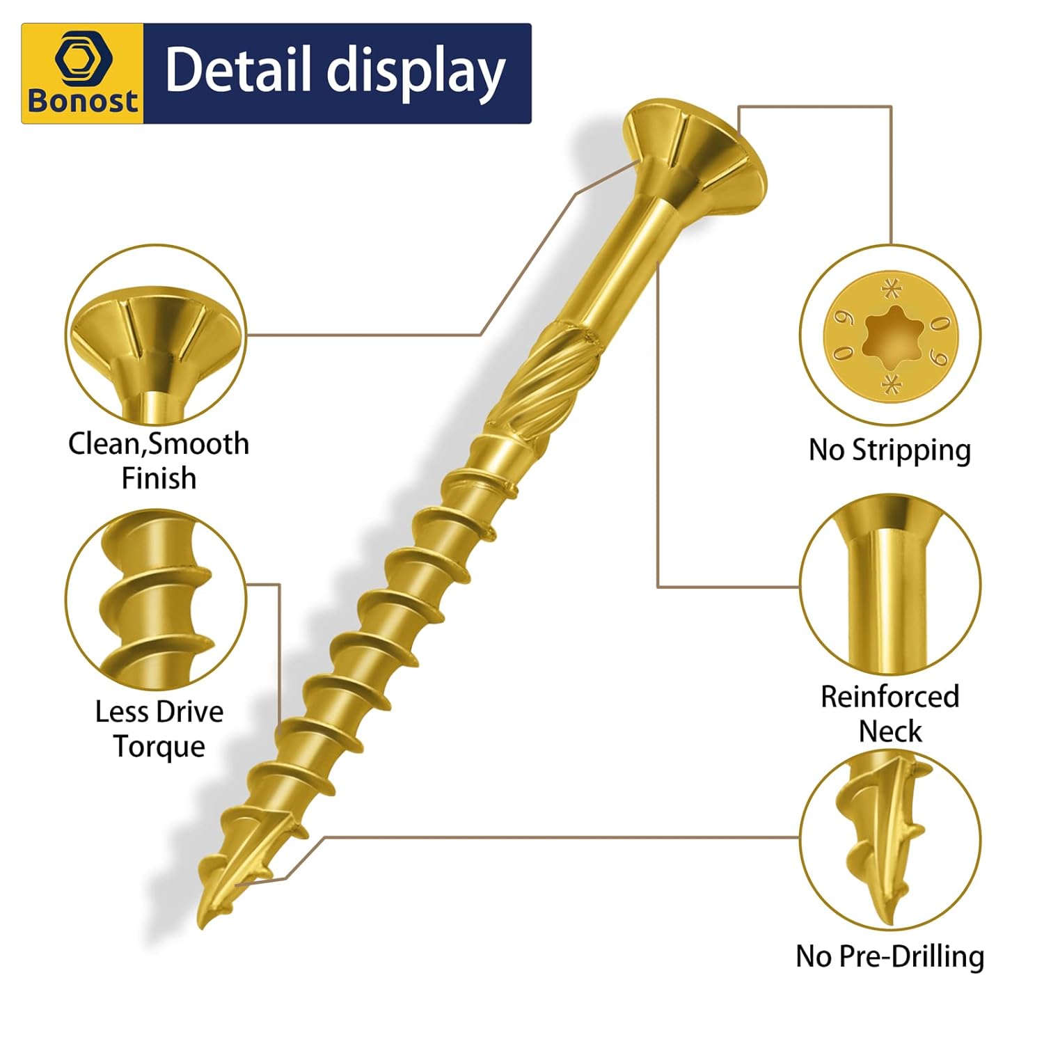 Bộ dụng cụ phân loại phần cứng 2300 món - Bộ dụng cụ phân loại vít máy hệ mét và SAE với các loại đai ốc, bu lông và vòng đệm (3 khay)