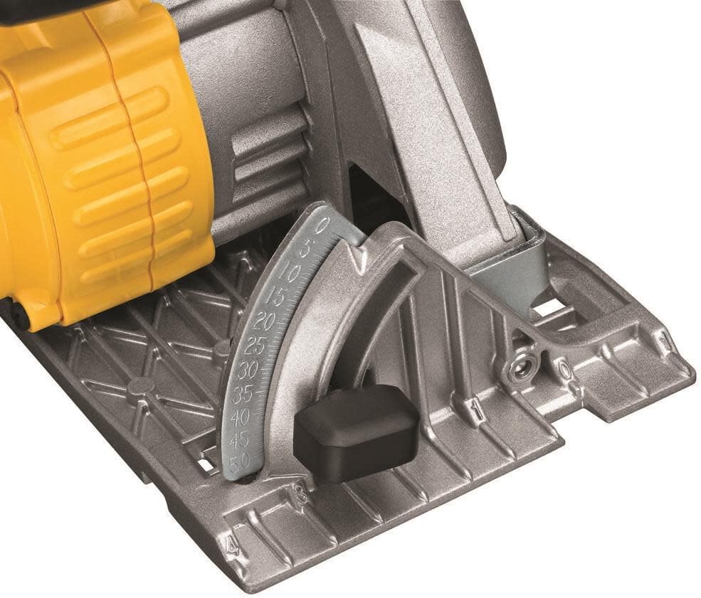 Máy cưa tròn DEWALT 20V MAX, Lưỡi cưa 6-1/2", Động cơ 460 MWO, Khả năng vát 0-50 độ, Chỉ có dụng cụ trần (DCS391B)