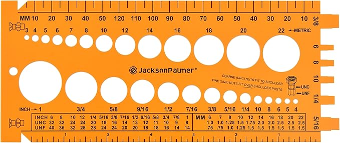 Bộ lắp ráp phần cứng Jackson Palmer 2251 chi tiết có ốc vít, đai ốc, bu lông và vòng đệm (3 khay)