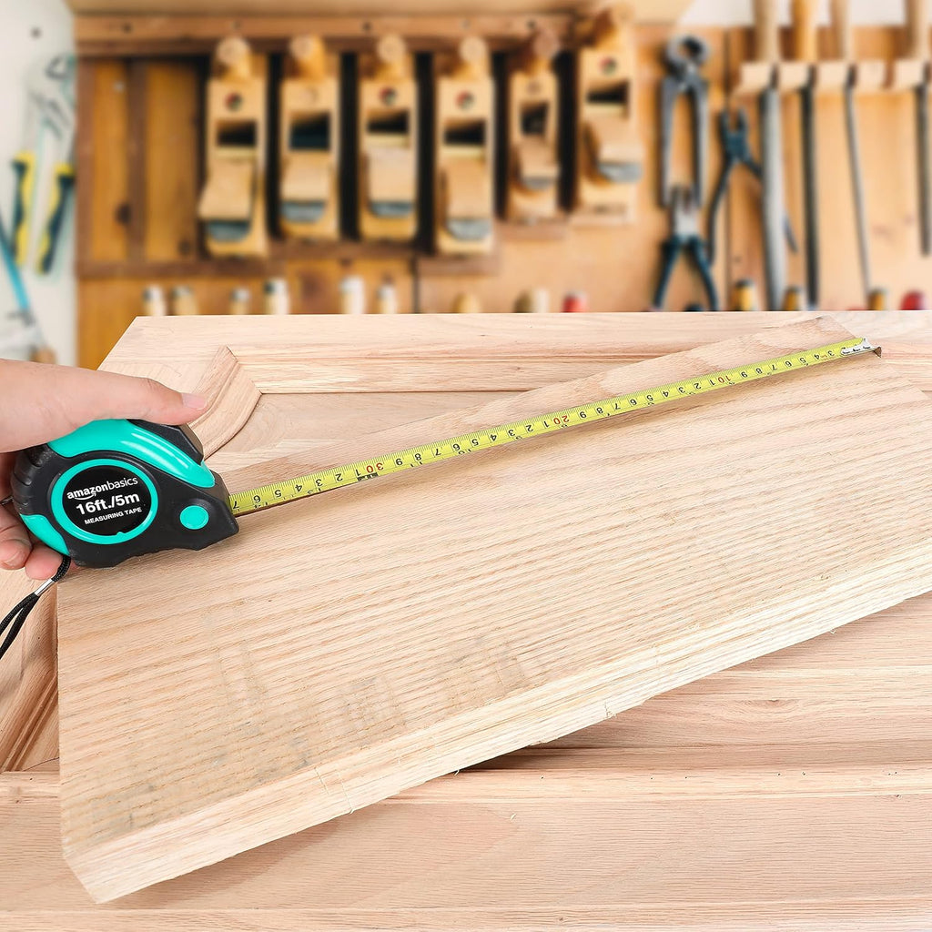 Bộ dụng cụ tròn, dễ mang theo có túi đựng, 104 món, màu ngọc lam, kích thước 14,4 x 11,4 x 3 inch